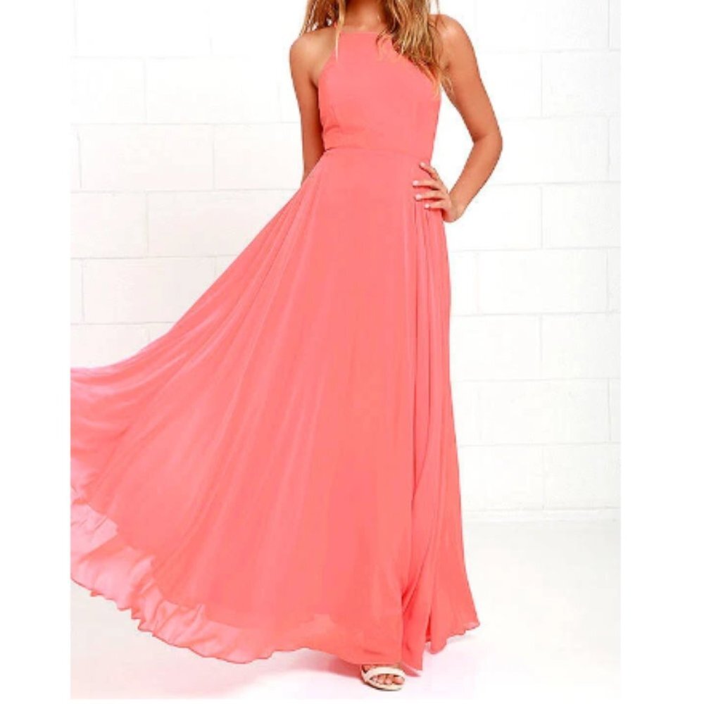 Lulus‎ Womens Mythical Kind of Love Maxi Dress Size M
